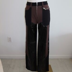 I.AM.GIA Black and Brown Pants